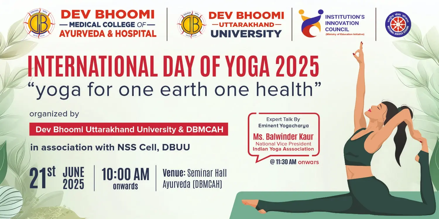 INTERNATIONAL DAY OF YOGA 2025 - YOGA FOR ONE EARTH ONE  HEALTH